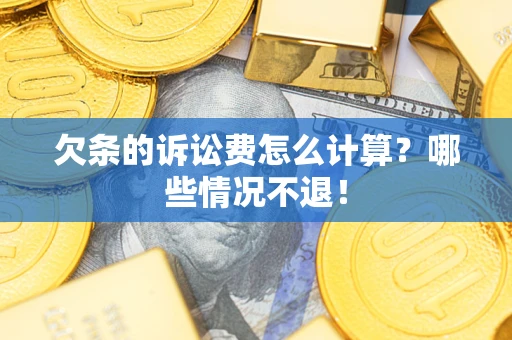 济南欠条的诉讼费怎么计算？哪些情况不退！