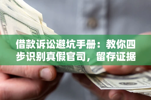 济南借款诉讼避坑手册：教你四步识别真假官司，留存证据不踩雷