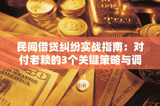济南民间借贷纠纷实战指南：对付老赖的3个关键策略与调解盲区解析