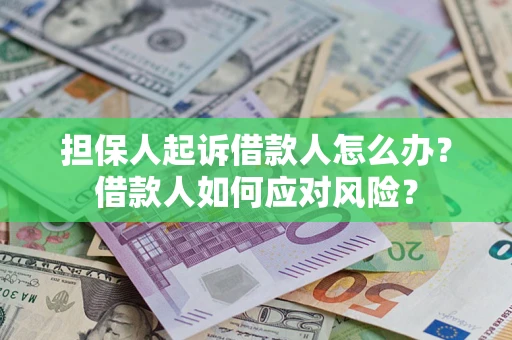 济南担保人起诉借款人怎么办？借款人如何应对风险？