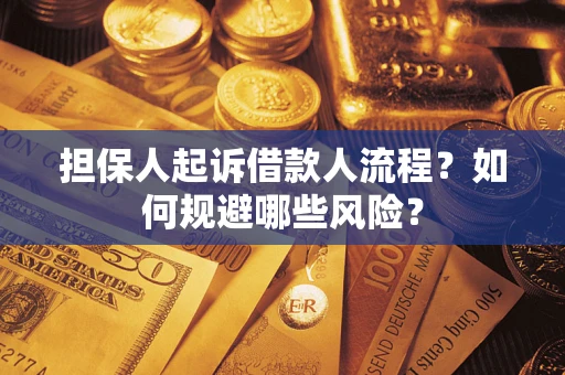 济南担保人起诉借款人流程？如何规避哪些风险？