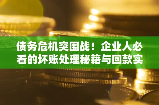 济南债务危机突围战！企业人必看的坏账处理秘籍与回款实战指南
